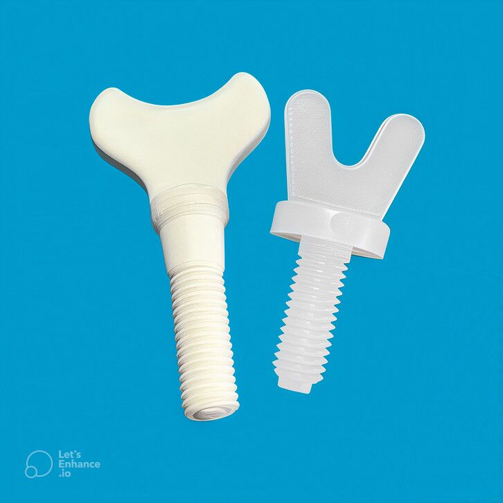 PVDF screw