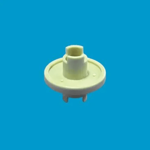 Hard plastic PCB wheel disc for chemical-resistant guiding and stable transport in PCB etching, developing, and cleaning sections
