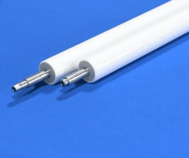 PP thru-axis rubber roller