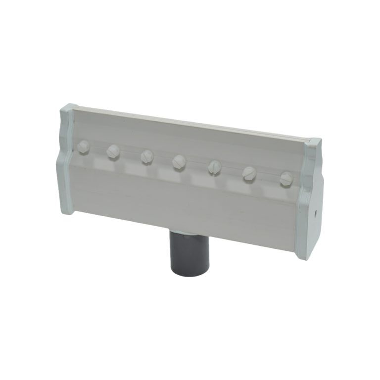 Lightweight plastic air knife for efficient PCB cleaning and drying in manufacturing processes