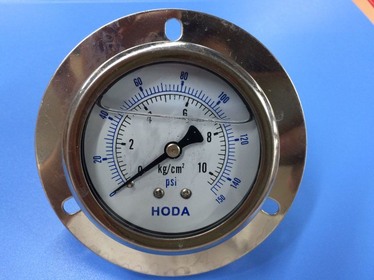 sus 304 pressure gauge