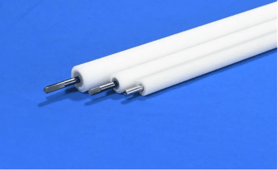 TPV water retaining roller for PCB wet processing equipment highlighting high chemical resistance and low compression set