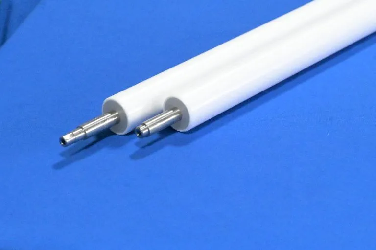 PP thru-axis water retaining roller for PCB wet processing line, stable transmission and reduced side splash